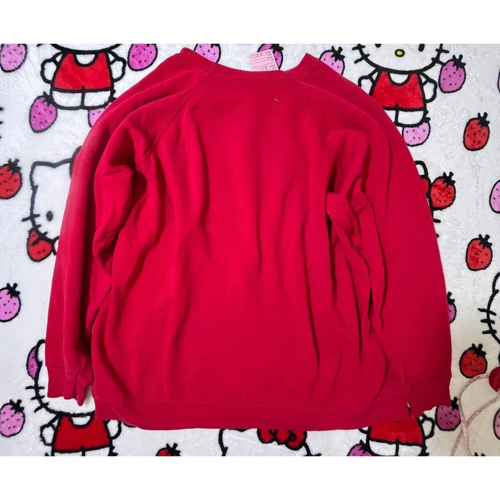 2000s indie skater‎ red jesus sweater